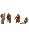 Conjunto de 4 estatuas serie 10 cm Landi Moranduzzo figuras