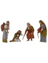 Conjunto de 4 estatuas serie 10 cm Landi Moranduzzo figuras
