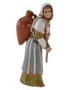 Woman with shoulder amphora 10 cm Landi Moranduzzo cost.