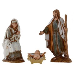 Natividad 3 sujetos 10 cm Landi Moranduzzo cost. 