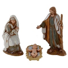 Natividad 3 sujetos 10 cm Landi Moranduzzo cost.  2