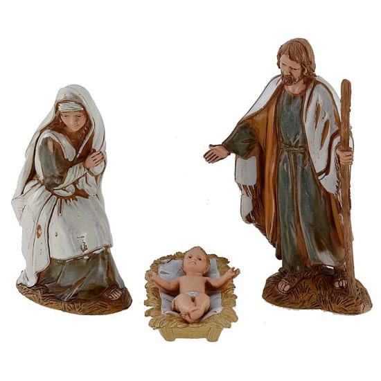 Natividad 3 figuras 10 cm Landi Moranduzzo const.