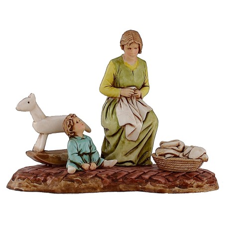 Scena domestica serie 10 cm Landi Moranduzzo Mondo Presepi