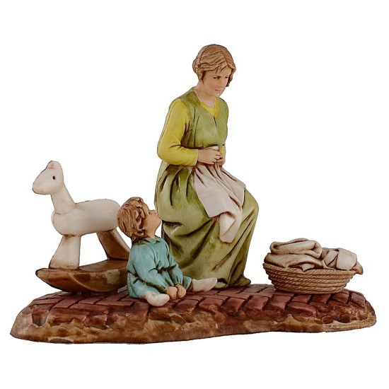 Scena domestica serie 10 cm Landi Moranduzzo Mondo Presepi