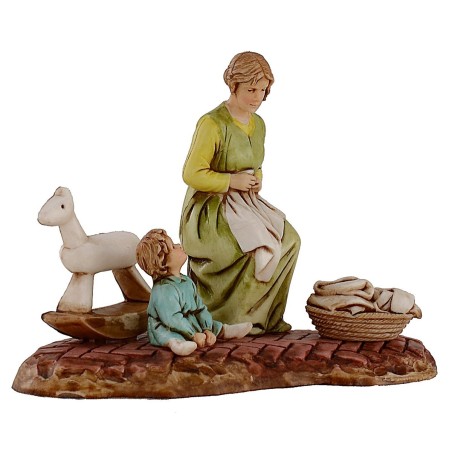 Scena domestica serie 10 cm Landi Moranduzzo Mondo Presepi