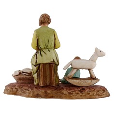 Scena domestica serie 10 cm Landi Moranduzzo Mondo Presepi 2