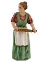 Woman plucking and woman with Landi series 10 cm rolling pin