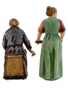 Woman plucking and woman with Landi Moranduzzo 10 cm series