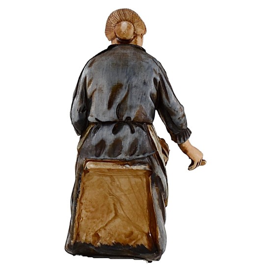 Donna che spenna serie 10 cm Landi Moranduzzo Mondo Presepi