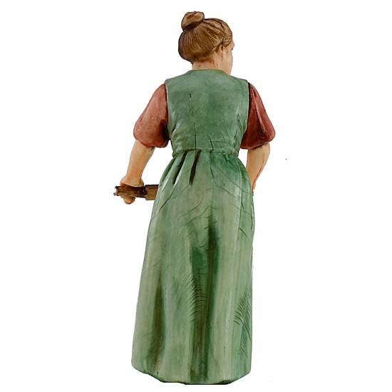 Mujer con rodillo 10 cm Landi Moranduzzo Mundo Pesebre