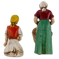 Juego de ordeñadora y lavandera serie 10 cm Landi Moranduzzo serie 2