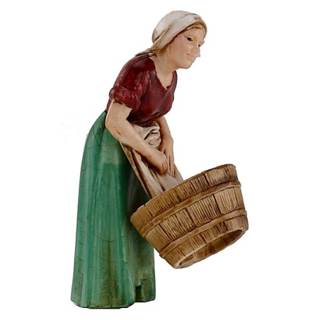 Lavandaia serie 10 cm Landi Moranduzzo Mondo Presepi
