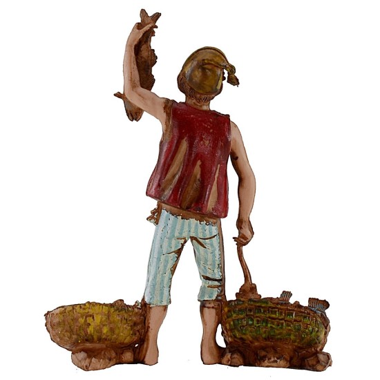 Pescivendolo 10 cm Landi Moranduzzo Mondo Presepi