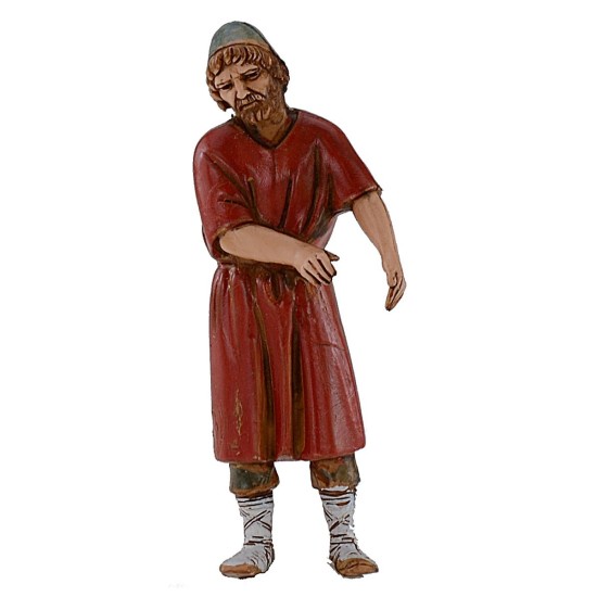 Set potter, mason and seated man series 10 cm Landi Moranduzzo