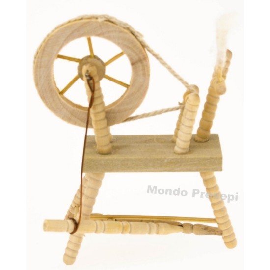 Husillo de madera cm 6,5x9 h. Mundo Pesebres