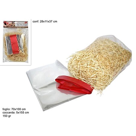 Conjunto para confeccionar cestas, transparente