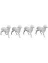 Set of 12 Sheep, cm 2,5x2 Art. W02