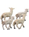 Set 4 pecore per statue cm 15 - Cod. PG18 Mondo Presepi