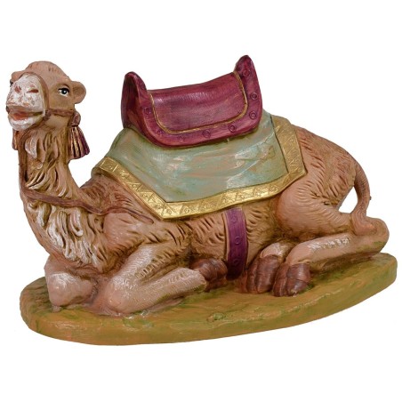 Camello sentado con silla de montar serie 19 cm Fontanini fontanini