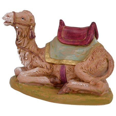 Camello sentado con silla de montar serie 19 cm Fontanini fontanini