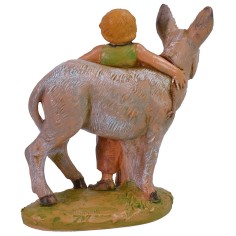 Bambino con asino serie 12 cm Fontanini altezza, fontanini 2