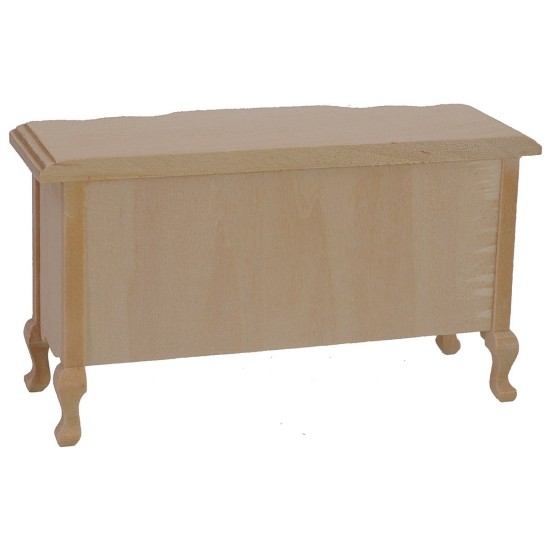 Aparador de madera clara de cm 12x4,4x6,7 h madera, recomendado.