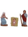 Natividad de 1,5 cm set de 8 piezas Mondo Presepi
