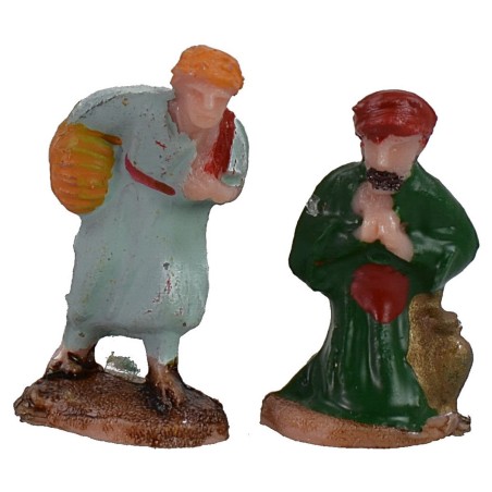 Natividad de 1,5 cm set de 8 piezas Mondo Presepi