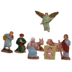 Nativity cm 1,5 set 8 pieces 2
