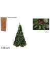 Christmas tree with pine cones and berries 416 cm 120h
