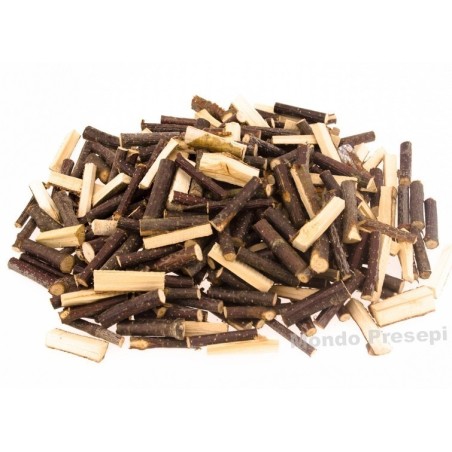 Busta legna mista mini 100 Gr Mondo Presepi