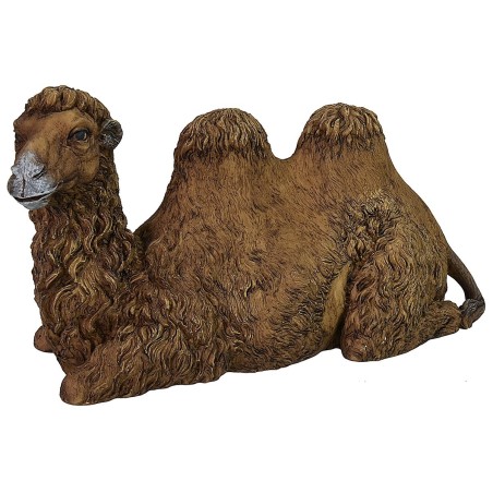 Resin camel sitting with turned head series 30 cm Pigini