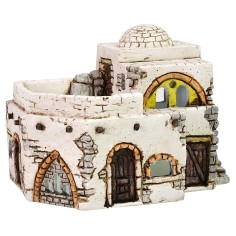 Casa Araba presepe piccola con terrazzo - CAB3R Mondo Presepi 2