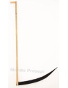 Hoz de madera de 25 cm de altura