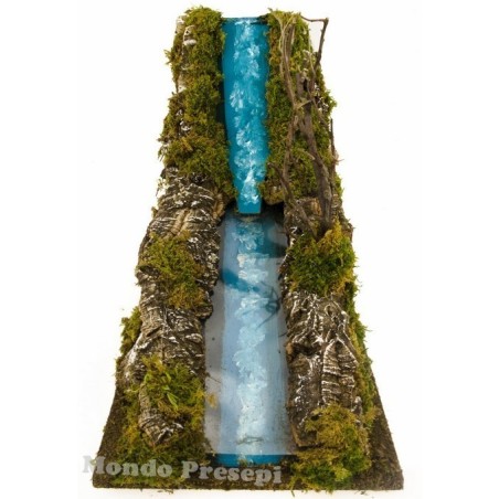 Cascata con effetto profondità Mondo Presepi