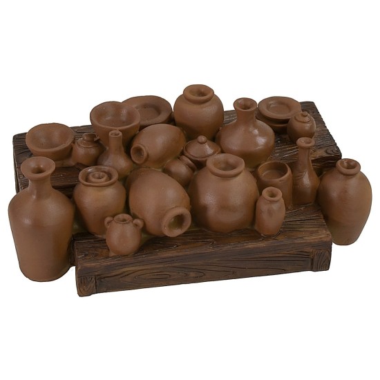 Comerciante árabe de ánforas serie 12 cm serie, ánforas, estatua