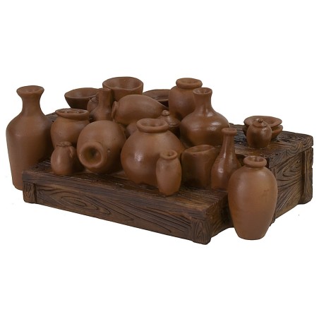 Commerciante arabo di anfore serie 12 cm serie, anfore, statua