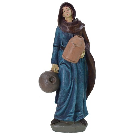 Mujer con ánforas en resina 20 cm resina, base, ánforas, mujer