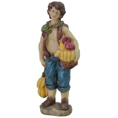 Fruttivendolo in resina 25 cm resina, base, fruttivendolo