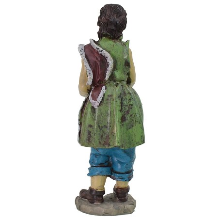 Uomo con anfora in resina 25 cm resina, base, reale, uomo