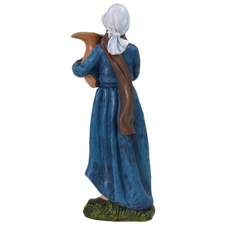 Mujer con jarra de resina 25 cm resina, base, jarra, mujer