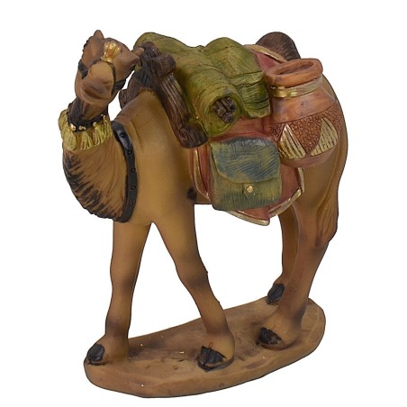 Cammello in resina con carico cm 13 h