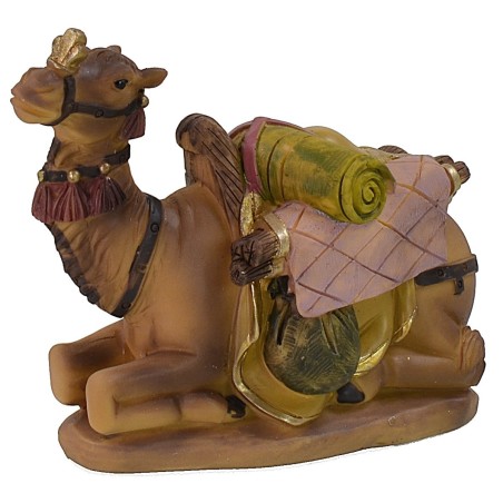 Camello sentado en resina serie cm 13 h altura, joroba, sentado