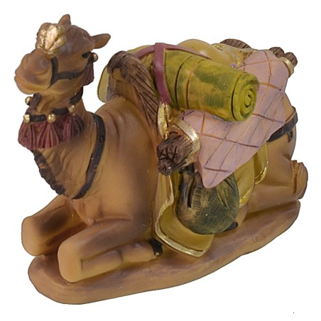 Camello sentado en resina serie cm 13 h altura, joroba, sentado