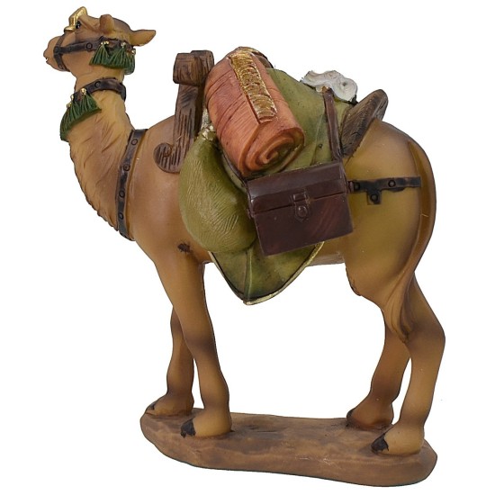 Cammello in resina con sella cm 13 h altezza, sella