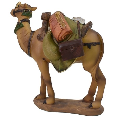 Cammello in resina con sella cm 13 h altezza, sella