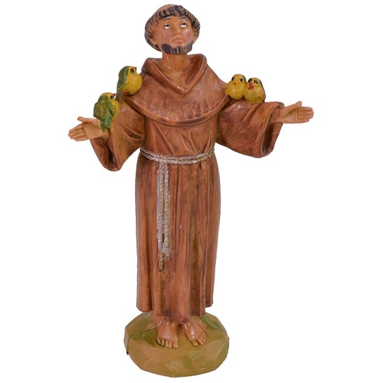 San Francesco 11 cm Fontanini Mondo Presepi
