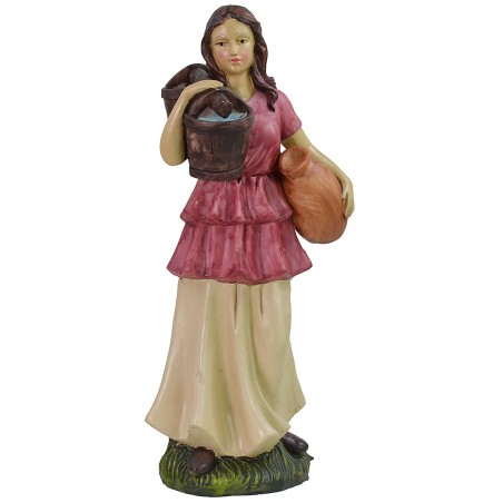 Acuañola en resina serie 40 cm serie, resina, base, real