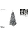 Árbol de Navidad Liviata nevado con 630 puntas de 180 cm de