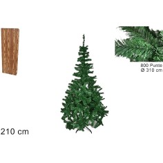 Albero di Natale Super Eco a 800 punte cm 210h
